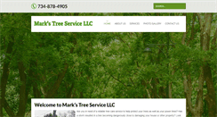 Desktop Screenshot of markstreeservicesllc.com