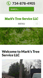 Mobile Screenshot of markstreeservicesllc.com